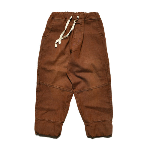 【130/140/150】カラーデニムカーゴジョガーパンツ1524603j